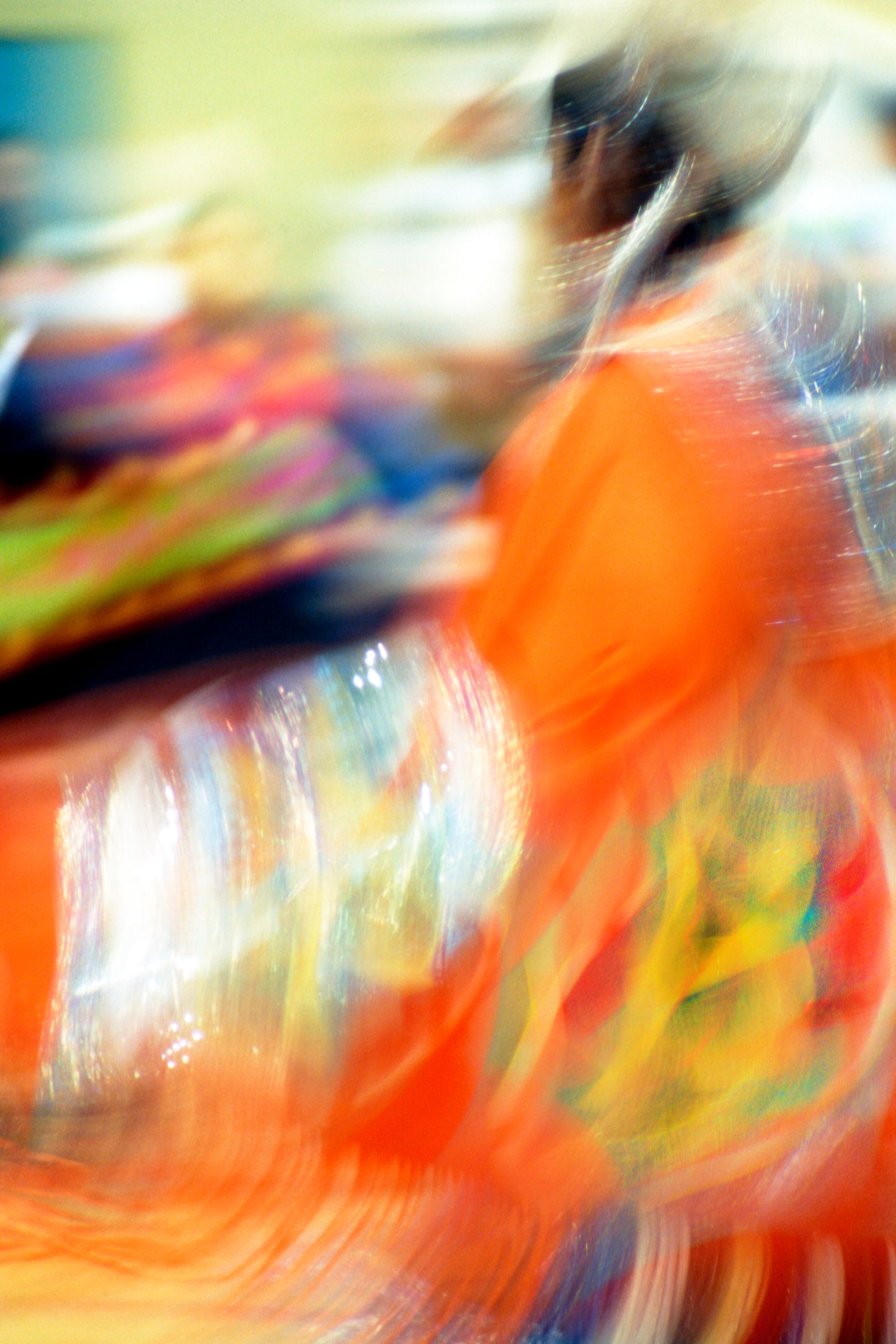 Native Fire 5 Fine Art Photograph Wrapped Canvas