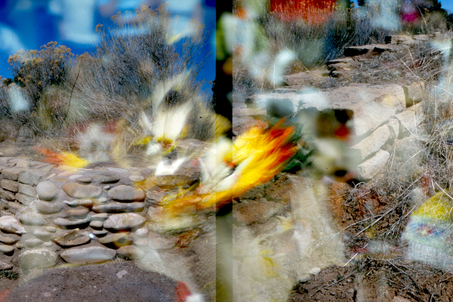 Native Fire Fine Art Photograph Wrapped Canvas 14