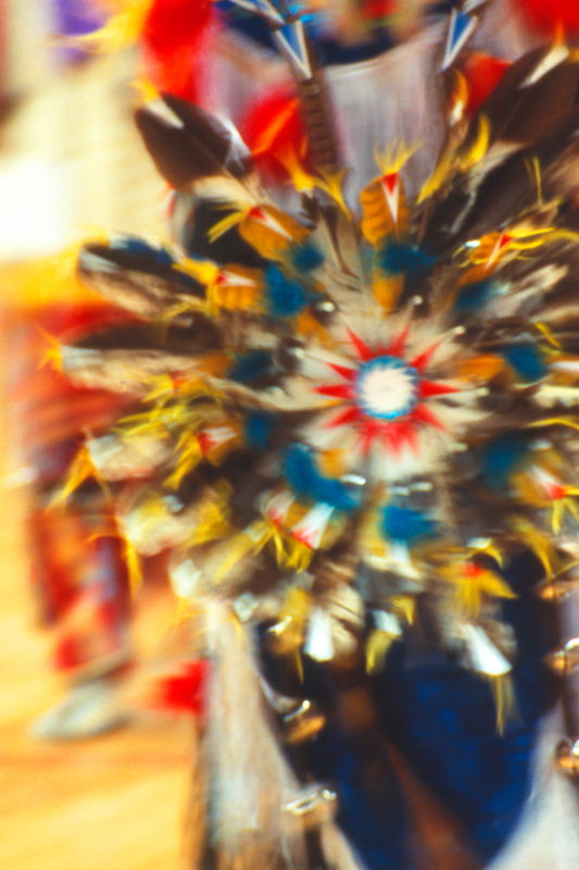 Native Fire 8 Fine Art Photograph Wrapped Canvas